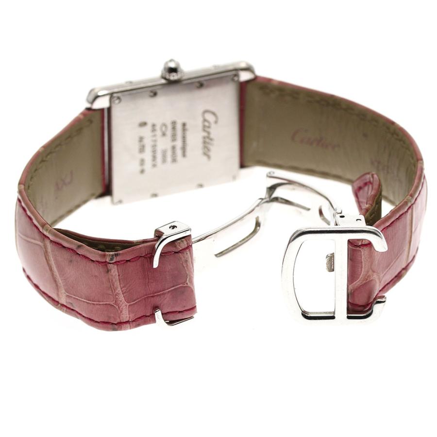 カルティエ CARTIER WJTA0015 タンク ルイ LM K18WG サイドダイヤ 手巻き メンズ _816550 Cartier（カルティエ） CARTIER WJTA0015 タンク ルイ LM K18WG サイド