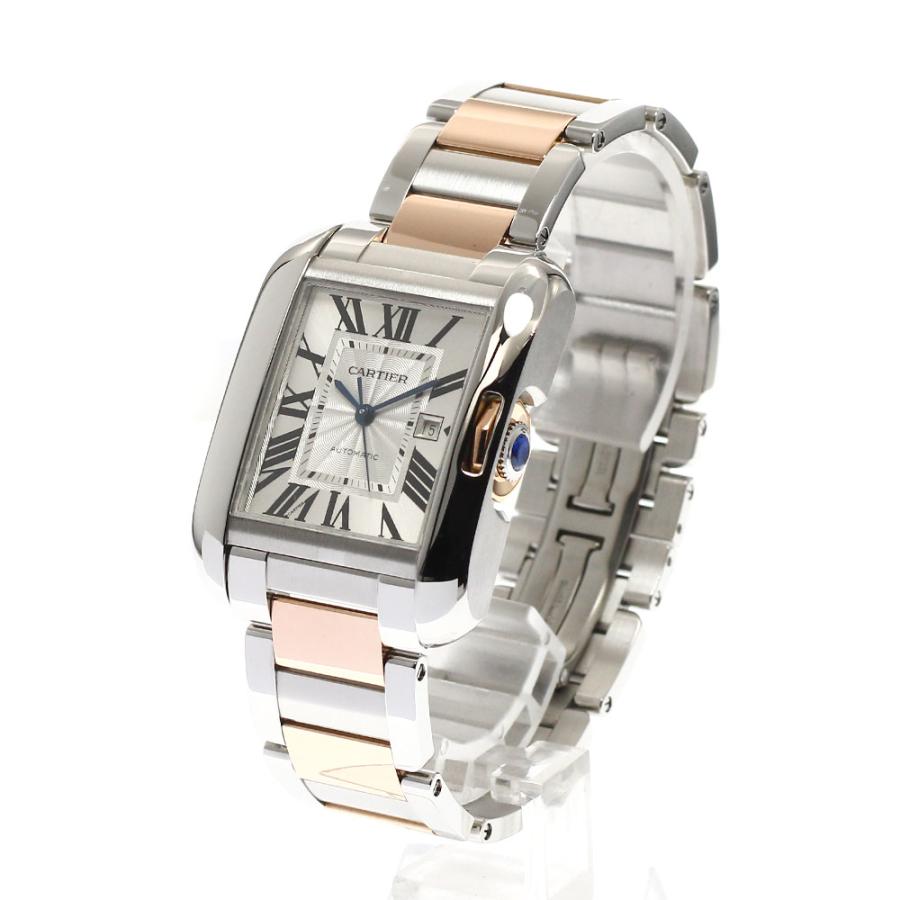 Cartier（カルティエ） CARTIER W5310037 タンクアングレーズLM デイト