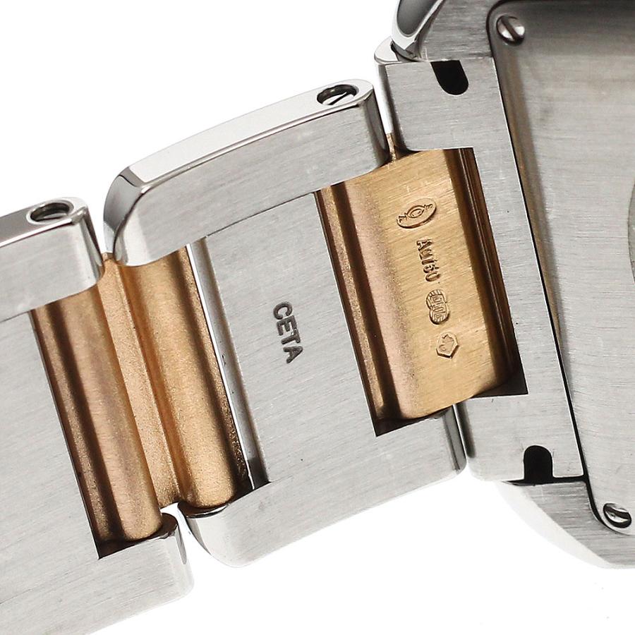 カルティエ CARTIER W5310037 タンクアングレーズLM デイト 自動巻き メンズ 美品 _816727 Cartier（カルティエ） CARTIER W5310037 タンクアングレーズLM デイト