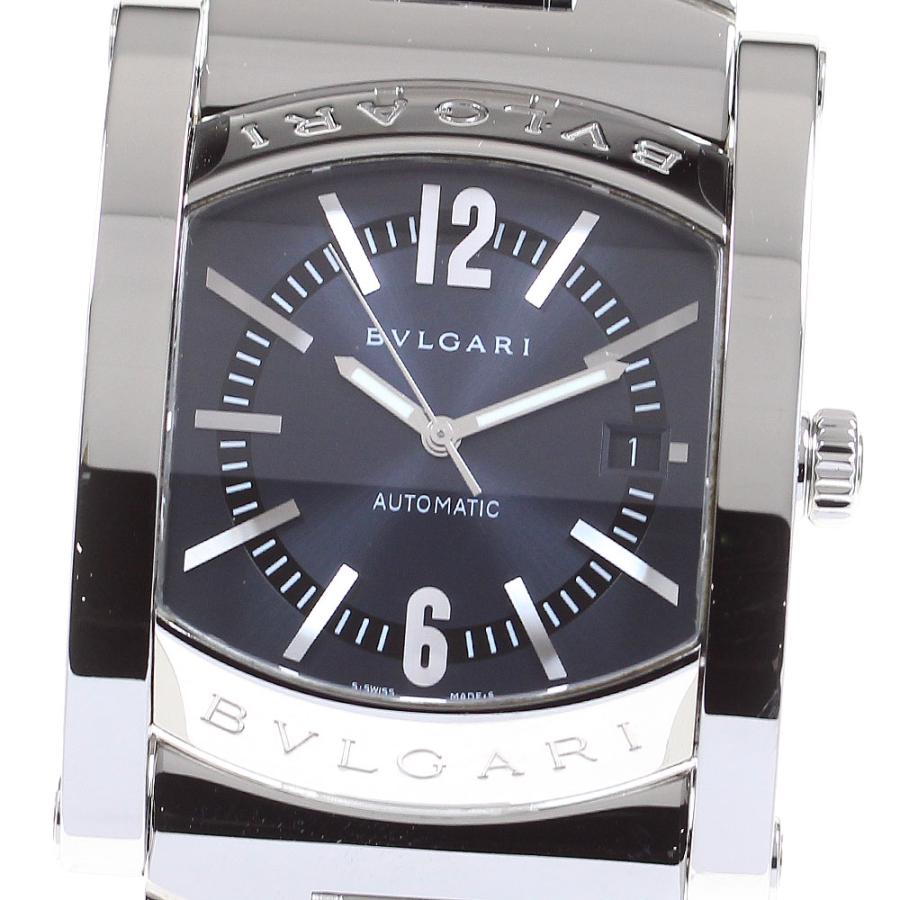 ブルガリ BVLGARI AA48S アショーマ デイト 自動巻き メンズ 箱・保証書付き_938311 BVLGARI（ブルガリ） BVLGARI AA48S アショーマ デイト 自動巻き