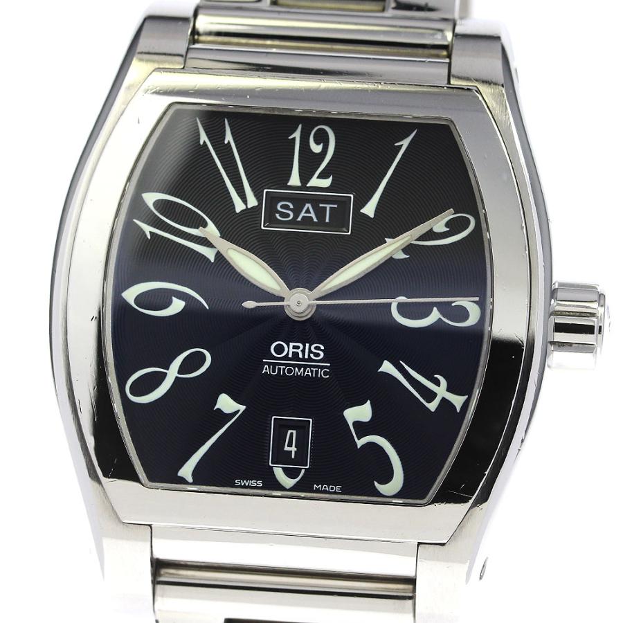オリスマイルス デイデイト 7539 ORIS オリス 7539 マイルス デイデイト 自動巻き メンズ 保証書