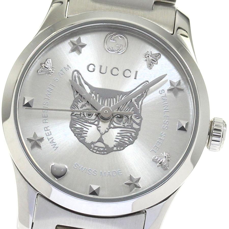 GUCCI（グッチ） GUCCI 126.5 YA126595 Gタイムレス キャット クォーツ