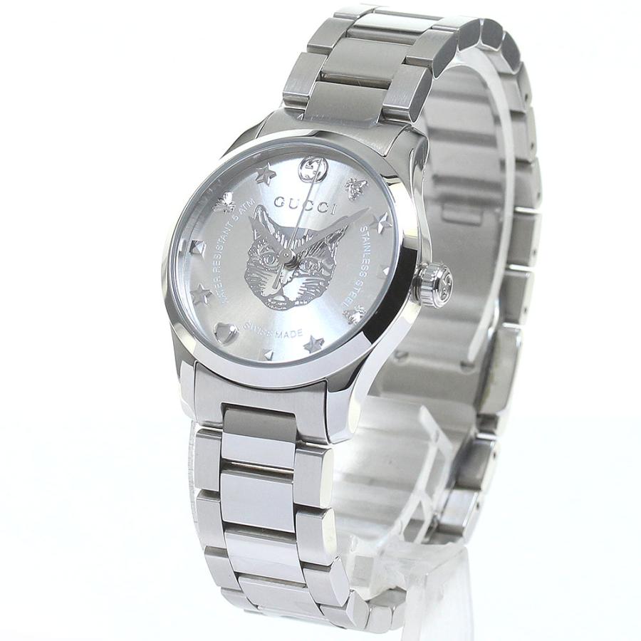 GUCCI（グッチ） GUCCI 126.5 YA126595 Gタイムレス キャット クォーツ