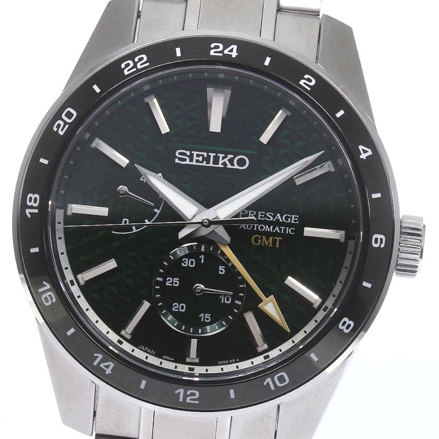 SEIKO（セイコー） SEIKO SARF003/6R64-00C0 プレサージュ GMT 自動 