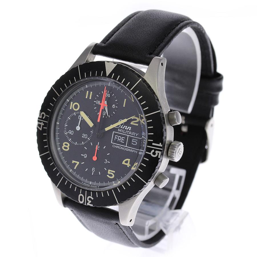 Sinn（ジン） ミリタリー クロノグラフ デイデイト 自動巻き メンズ