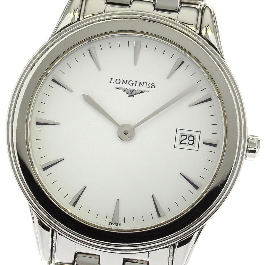 LONGINES ロンジン フラッグシップ L4.736.4 メンズ 腕時計 LONGINES ロンジン L4.736.4 フラッグシップ デイト クォーツ