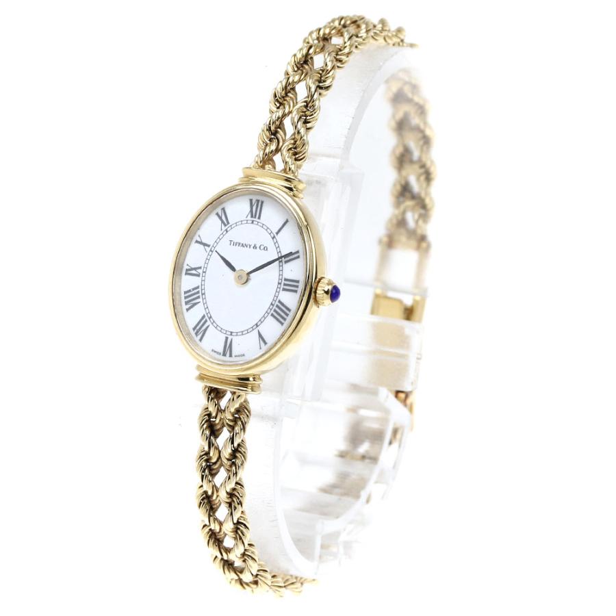 TIFFANY&Co. ティファニー オーバルクラシック K14YG クォーツ TIFFANY&Co. ティファニー オーバルクラシック K14YG クォーツ