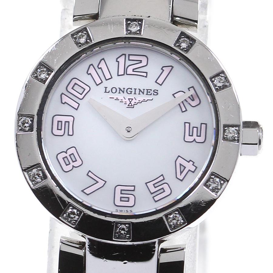 ロンジン L5.174.0 ドルチェビータ　ダイヤベゼル レディース　クォーツ LONGINES（ロンジン） LONGINES L5.174.0 ドルチェビータ ダイヤベゼル
