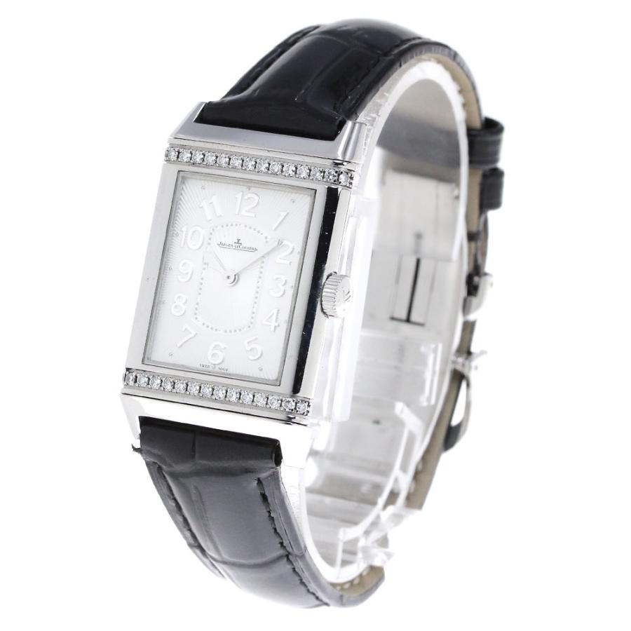 ジャガー・ルクルト JAEGER-LECOULTRE 268.D.86 グランド レベルソ ウルトラスリム サイドダイヤ 手巻き レディース 良品 _761098 Jaeger-LeCoultre - ジャガー・ルクルト JAEGER-LECOULTRE 268.D.86