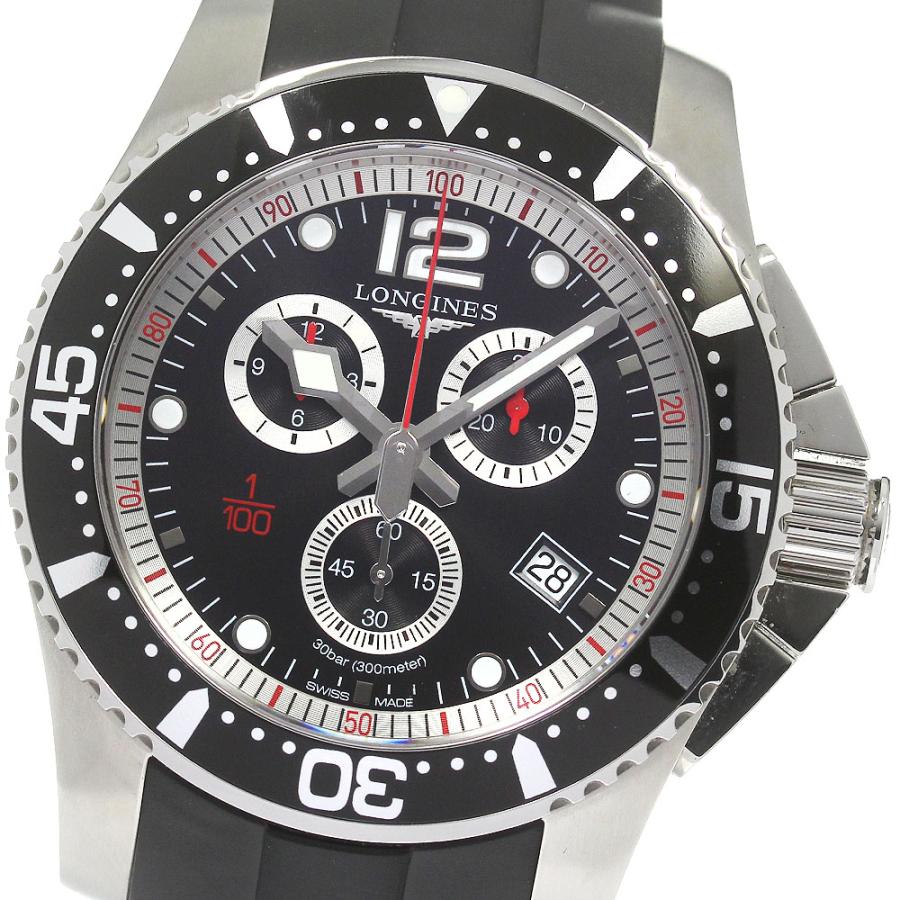 LONGINES ロンジン　ハイドロコンクエストL3.843.4 楽天市場】ロンジン LONGINES L3.843.4 ハイドロ コンクエスト クロノ
