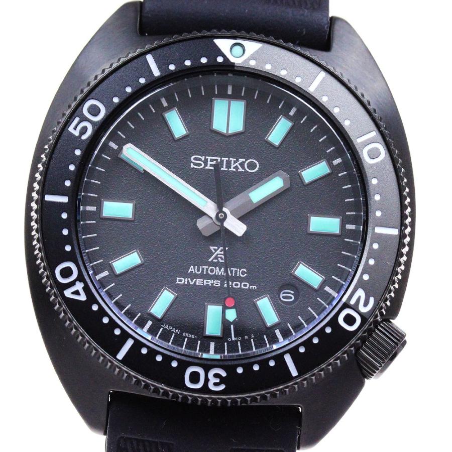 【ほぼ未使用・希少】セイコー　SEIKO　プロスペックス　SBDC183　6R35-02E0　ブラックシリーズ限定モデル　4500本限定　自動巻　ダイバー　黒　デイト表示　樹脂ベルト SEIKO（セイコー） SEIKO SBDC183/6R35-02E0 プロスペックス ザ