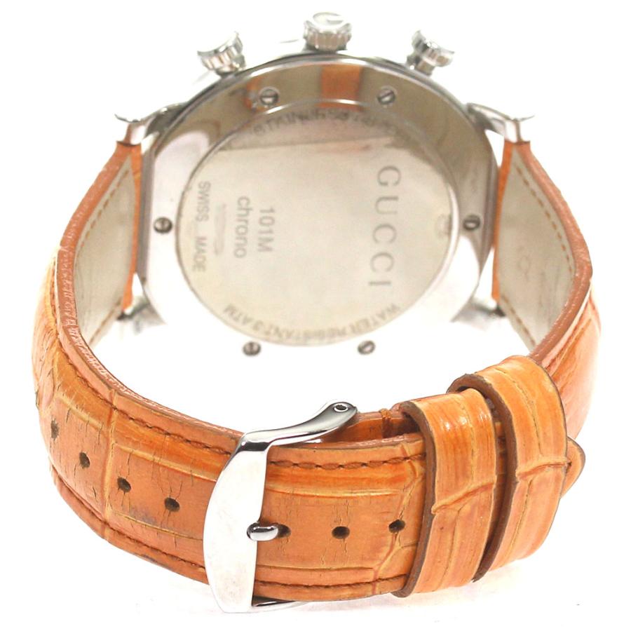 GUCCI（グッチ） GUCCI 101M Gラウンド クロノグラフ ダイヤベゼル