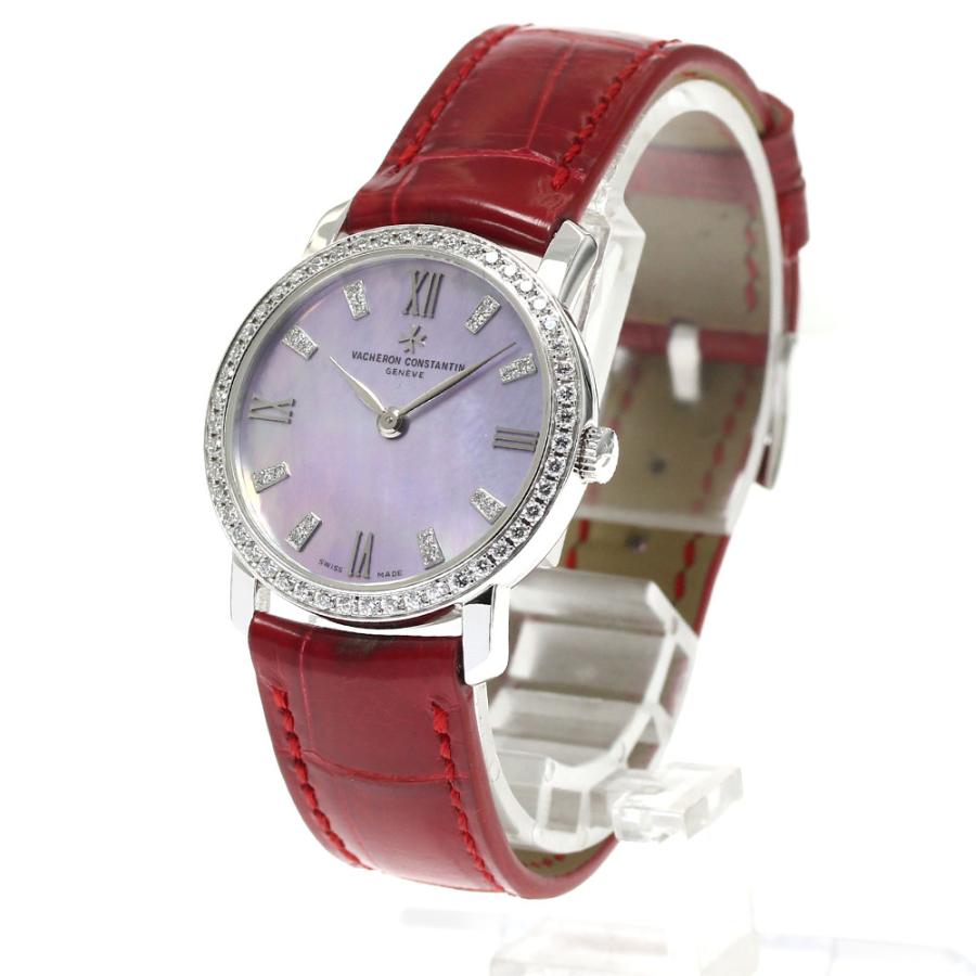 VACHERON CONSTANTIN ヴァシュロン・コンスタンタン 25562 トラディショナル K18WG インデックスダイヤ クォーツ ...
