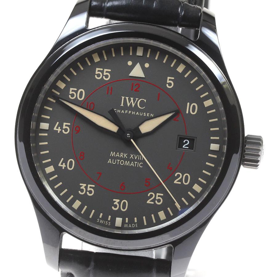 IWC SCHAFFHAUSEN IW324702 パイロットウォッチ マークXVIII トップガン ミラマー デイト 自動巻き メンズ _821059 IWC SCHAFFHAUSEN（IWCシャフハウゼン） IWC SCHAFFHAUSEN IW324702