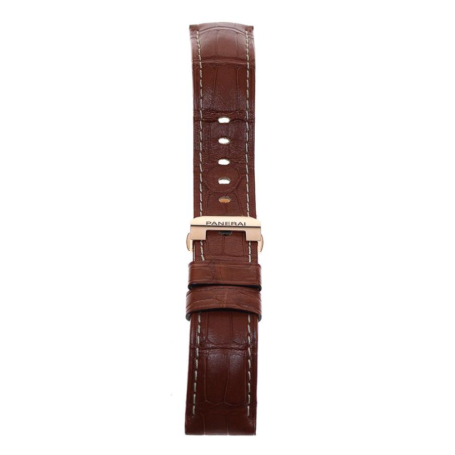 パネライ PANERAI 革ベルト ラグ幅24mm 尾錠K18PG メンズ パネライ PANERAI 革ベルト ラグ幅24mm 尾錠K18PG メンズ