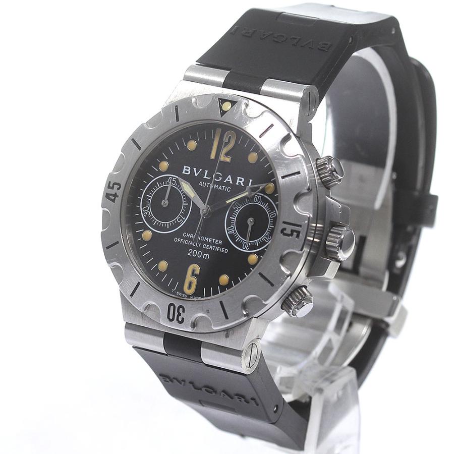 BVLGARI（ブルガリ） BVLGARI SCB38S ディアゴノ スクーバ クロノ