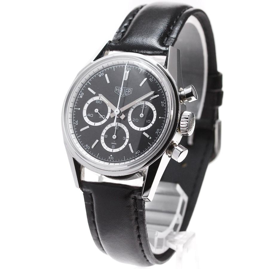 ホイヤー Heuer CS3113 カレラ クラシック クロノグラフ 手巻き メンズ 