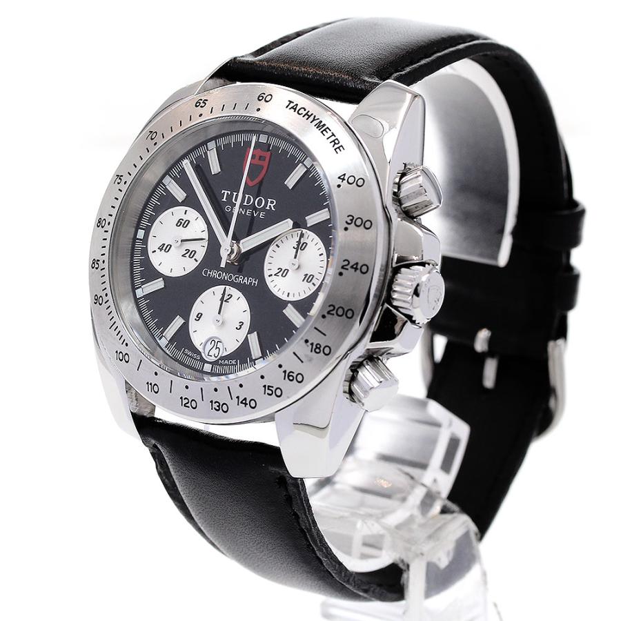 TUDOR チュードル 20300 スポーツライン クロノグラフ 自動巻き メンズ  