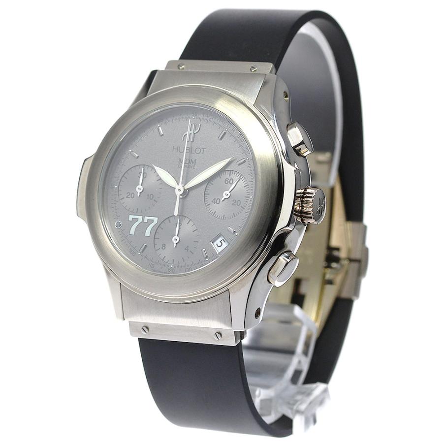 Hublot 自動巻き 時計 HUBLOT ウブロ 1810.4 星野仙一モデル クロノグラフ デイト 自動