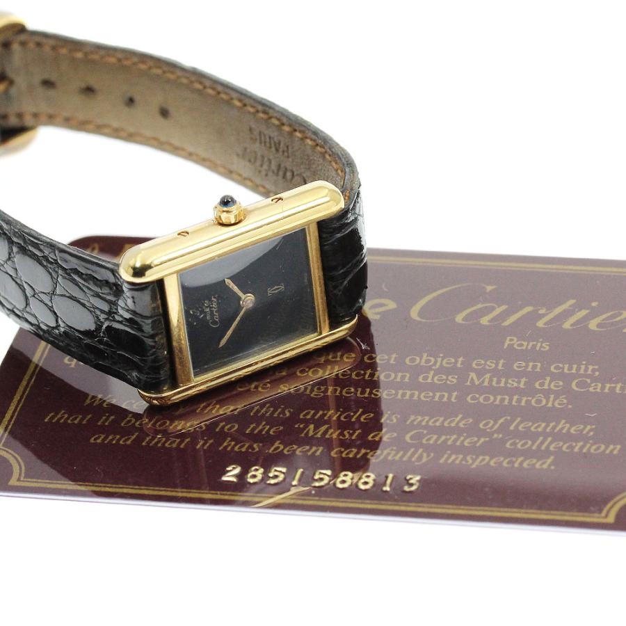 Cartier（カルティエ） 訳あり マストタンク クォーツ レディース