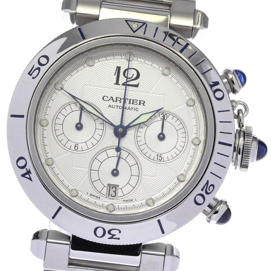 Cartier カルティエ CARTIER W31030H3 パシャ38mm クロノグラフ 自動  
