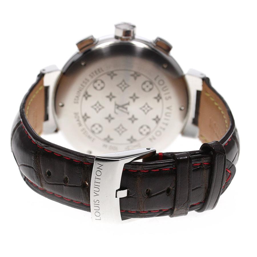 VUITTON タンブール ヴォワイヤージュ クロノグラフ Q102A 保証書付 LOUIS VUITTON（ルイ・ヴィトン） LOUIS VUITTON Q102A タンブール