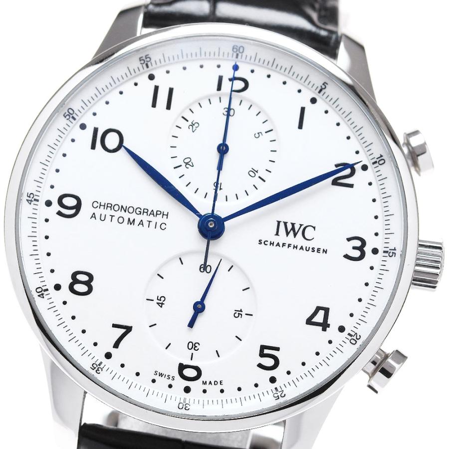 IWC - IWC SCHAFFHAUSEN IW371404 ポルトギーゼ クロノグラフ 自動巻き  