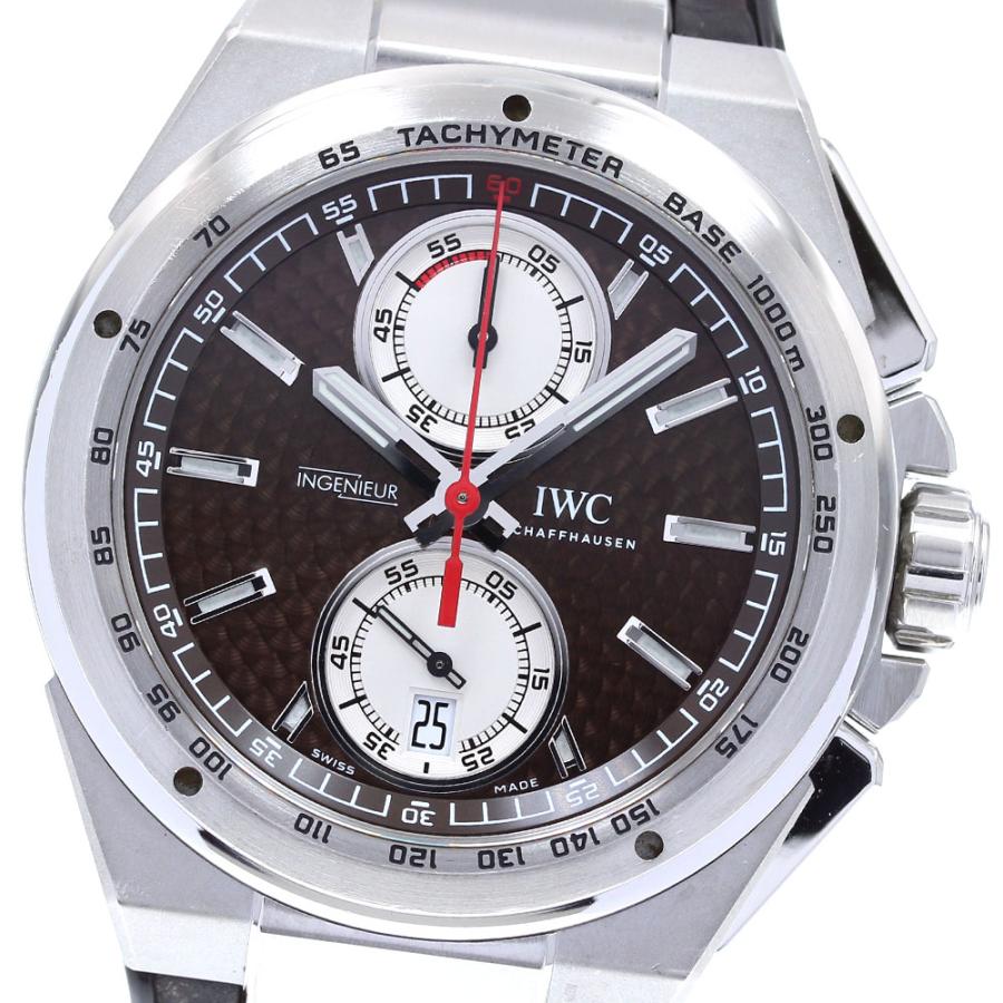 IWC SCHAFFHAUSEN IW378511 インヂュニア ジルバープファイル クロノグラフ 自動巻き メンズ 保証書付き_823415 IWC SCHAFFHAUSEN（IWCシャフハウゼン） IWC SCHAFFHAUSEN IW378511