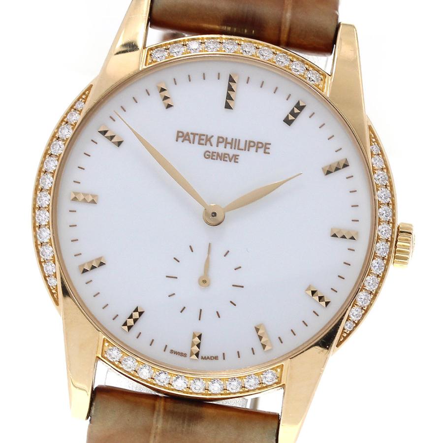 パテックフィリップ PATEK PHILIPPE 7122/200R-001 カラトラバ K18PG 手巻き レディース 保証書付き_823434 PATEK PHILIPPE（パテック フィリップ） PATEK PHILIPPE 7122/200R-001