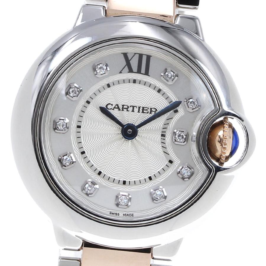 カルティエ CARTIER WE902030 Cartier（カルティエ） CARTIER WE902030 バロンブルーSM K18PGコンビ