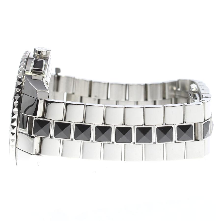 ディオール Dior CD11431E クリスタル 14P ダイヤベゼル クロノグラフ