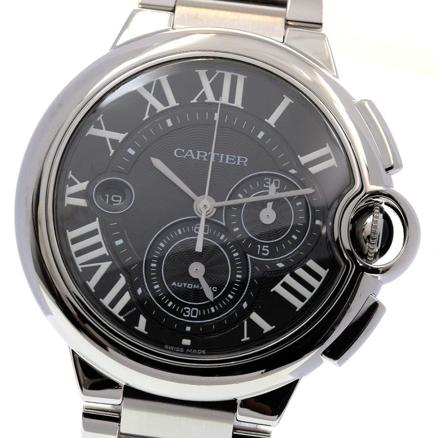 カルティエ CARTIER W6920077 バロンブルークロノXL デイト クロノグラフ 自動巻き メンズ 良品 _824485 Cartier（カルティエ） CARTIER W6920077 バロンブルークロノXL デイト
