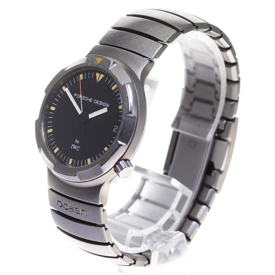 美品・稼働品】ポルシェデザイン IWC クロノグラフ チタン デイト 3731 