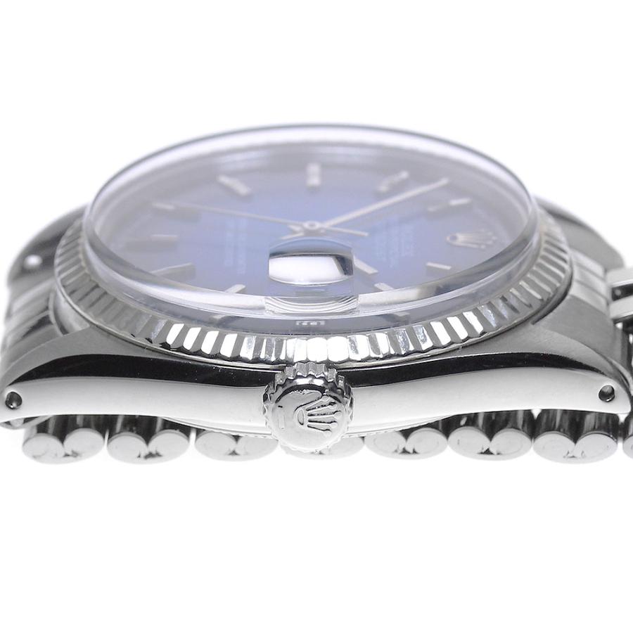 ROLEX（ロレックス） 訳あり ROLEX 1601 デイトジャスト ブルー 