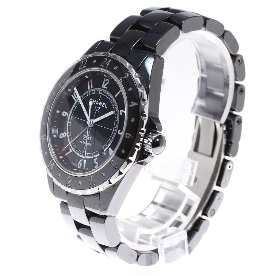 CHANEL（シャネル） CHANEL H2012 J12 GMT ブラックセラミック 自動巻き メンズ _825173 : CLOSER ...