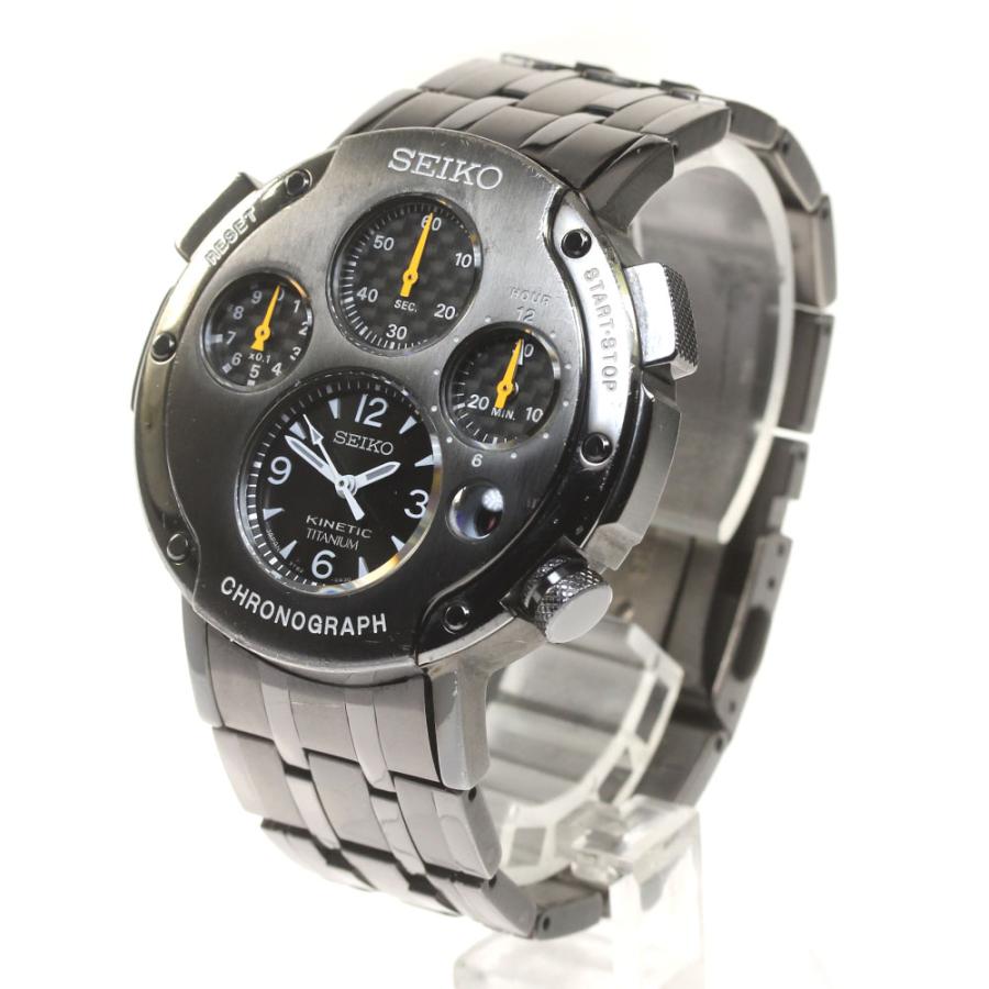 SEIKO キネティック スポーチュラ クロノグラフ SBXZ003 9T82 SEIKO スポーチュラ SBXZ003 キネティック クロノグラフ 9T82