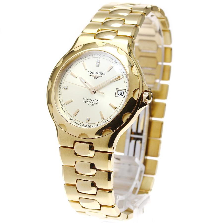 LONGINES（ロンジン） LONGINES L1.632.2 コンクエスト V.H.P 4Pダイヤ