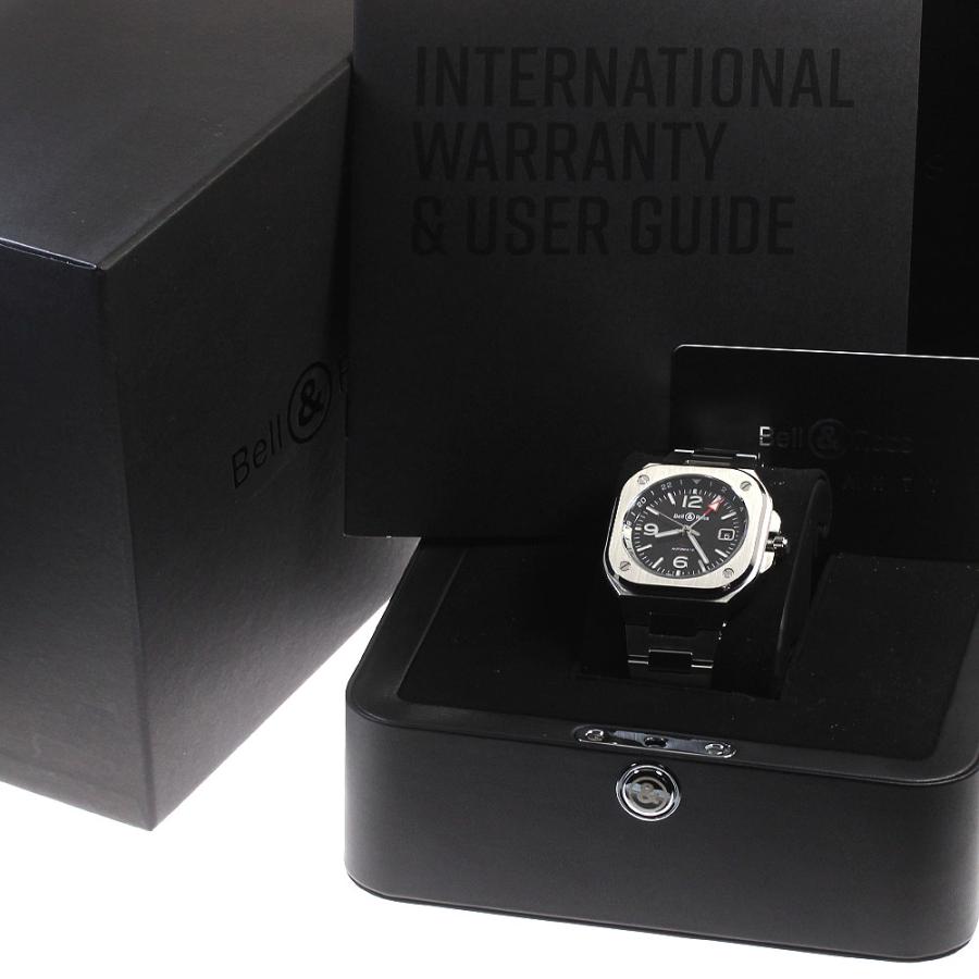 ベル＆ロス Bell＆Ross BR05G-BL-ST/SST BR05 GMT デイト 自動巻き メンズ 美品 箱・保証書付き_825709 | ベル&ロス | 01