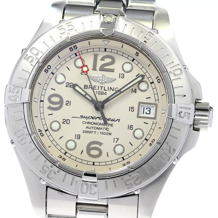BREITLING A17360 スーパーオーシャン デイト 自動巻き ブライトリング BREITLING A17360 スーパーオーシャン デイト