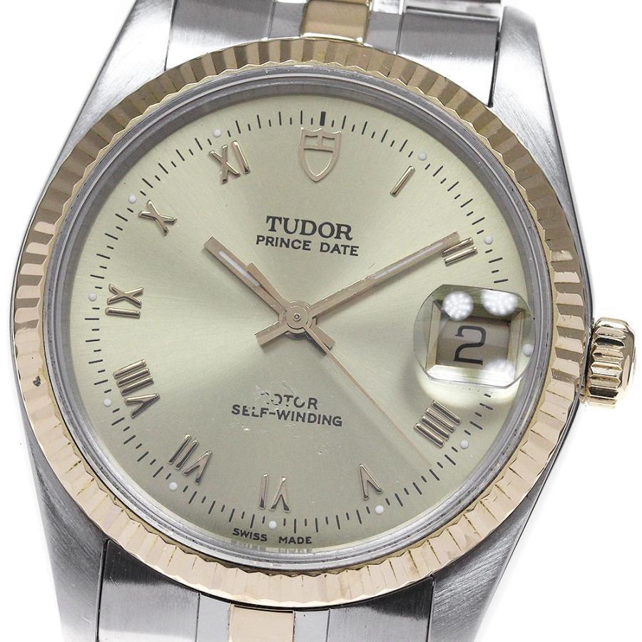 TUDOR チュードル 74033 プリンス オイスターデイト YGコンビ cal.2824  