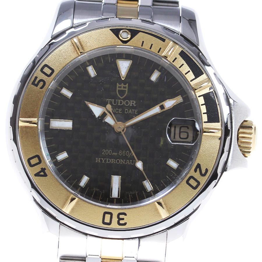 TUDOR チュードル 89193P ハイドロノート 自動巻き メンズ 保証書付き_  