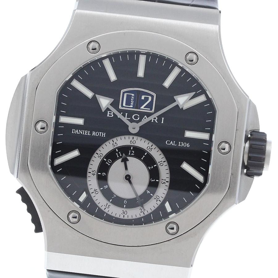 ブルガリ BVLGARI BRE56BSLDCHS ダニエルロート クロノスプリント 自動巻き メンズ 保証書付き_826548 BVLGARI（ブルガリ） BVLGARI BRE56BSLDCHS ダニエルロート クロノス
