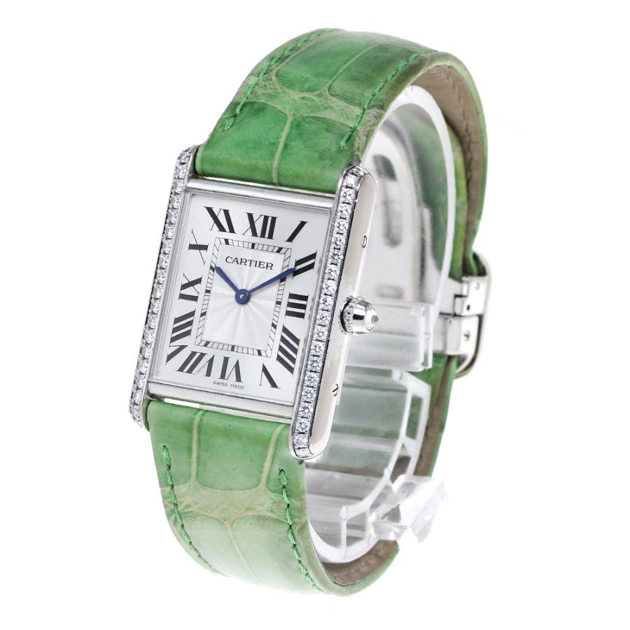 Cartier（カルティエ） CARTIER WJTA0015 タンクルイLM K18WG サイド