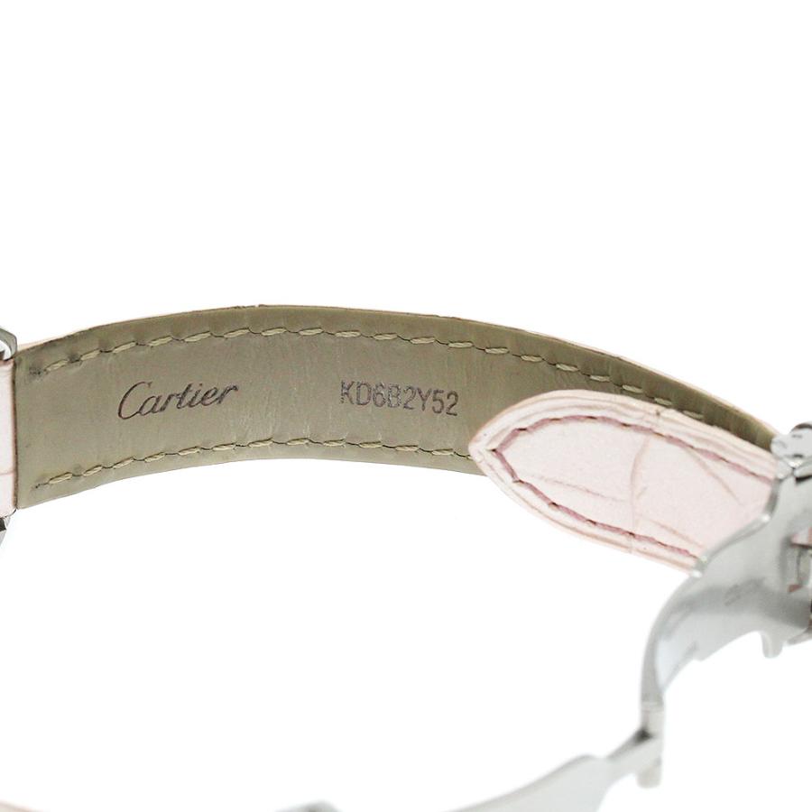 カルティエ CARTIER W4CL0005 クレ ドゥ カルティエ デイト ダイヤベゼル 自動巻き レディース 良品 _826682 Cartier（カルティエ） CARTIER W4CL0005 クレ ドゥ デイト ダイヤ