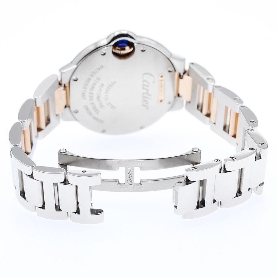 カルティエ CARTIER W3BB0006 バロンブルー 33mm 11Pダイヤ 自動巻き レディース 良品 保証書付き_826798 Cartier（カルティエ） CARTIER W3BB0006 バロンブルー 33mm 11Pダイヤ