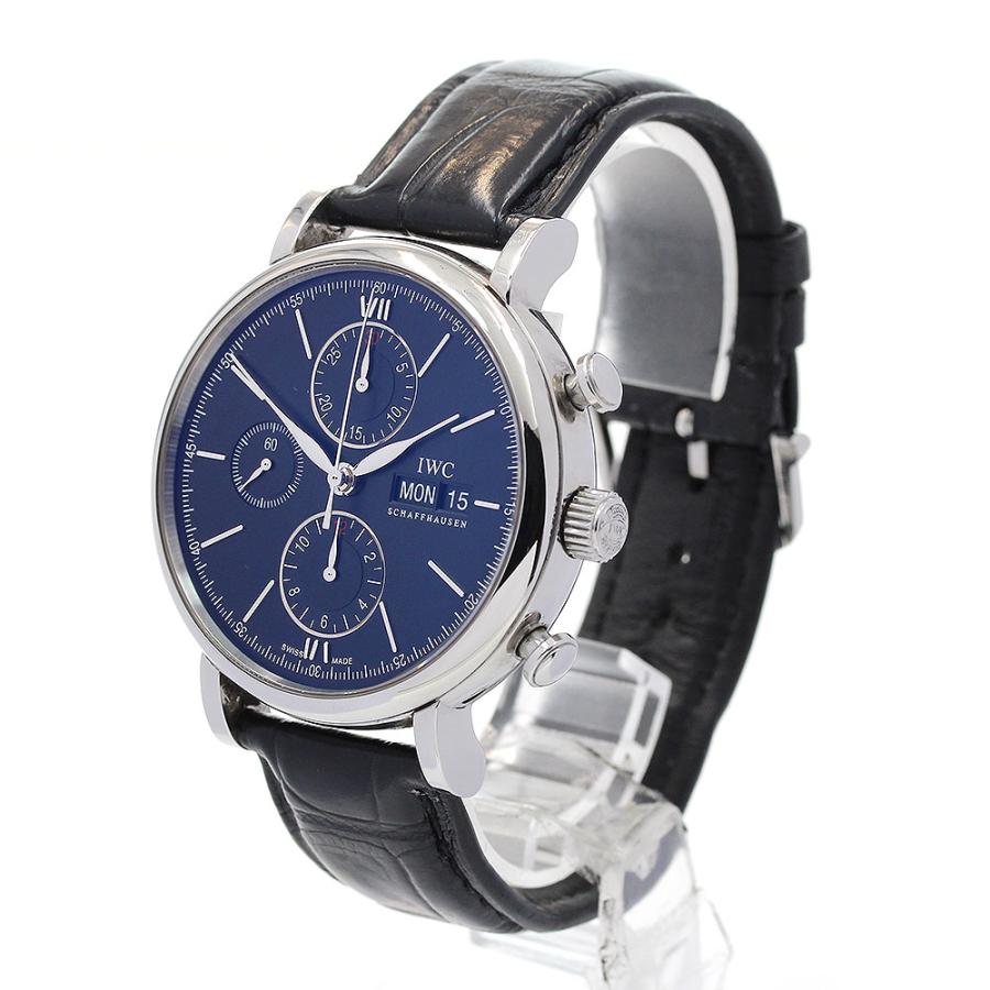 IWC SCHAFFHAUSEN IW391029 ポートフィノ クロノグラフ デイデイト  
