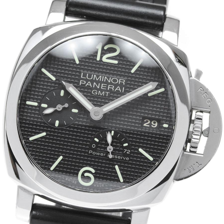 OFFICINE PANERAI（オフィチーネ パネライ） パネライ PANERAI PAM00537 ルミノール 1950 3デイズ GMT ...