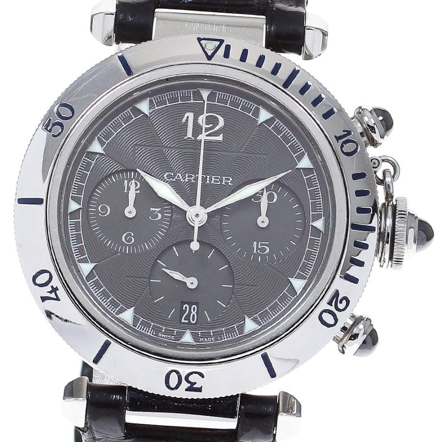 Cartier カルティエ CARTIER W3105155 パシャ 38ミリ クロノグラフ 