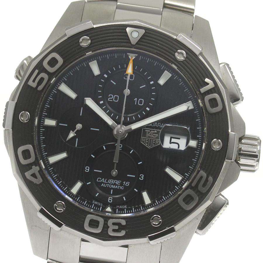タグホイヤー TAG HEUER CAJ2110.BA0872 アクアレーサー キャリバー16 クロノグラフ 自動巻き メンズ 良品 保証書付き_827020【ev20】 TAG HEUER（タグ・ホイヤー） TAG HEUER CAJ2110.BA0872 アクア