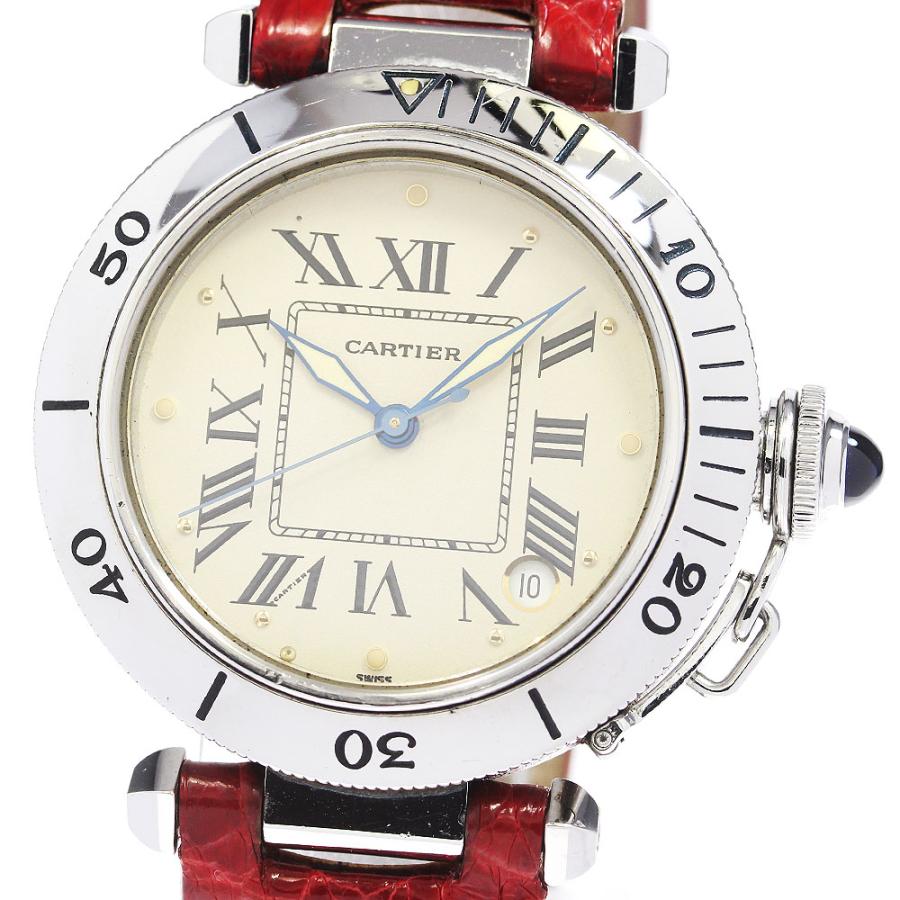 CARTIER W3100255 パシャC デイト 自動巻き カルティエ Cartier カルティエ CARTIER W3100255 パシャC デイト 自動巻き